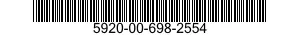 5920-00-698-2554  5920006982554 006982554