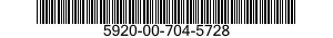 5920-00-704-5728  5920007045728 007045728
