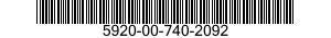 5920-00-740-2092  5920007402092 007402092
