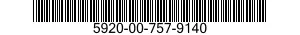 5920-00-757-9140 FUSE,CARTRIDGE 5920007579140 007579140