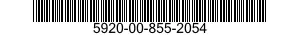5920-00-855-2054 FUSE,CARTRIDGE 5920008552054 008552054