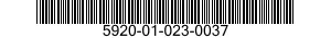 5920-01-023-0037 FUSE,CARTRIDGE 5920010230037 010230037
