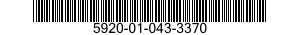 5920-01-043-3370  5920010433370 010433370