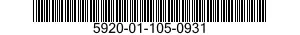5920-01-105-0931  5920011050931 011050931