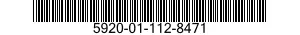 5920-01-112-8471 FUSE,CARTRIDGE 5920011128471 011128471