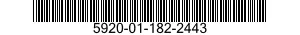 5920-01-182-2443  5920011822443 011822443