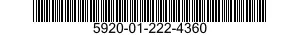 5920-01-222-4360  5920012224360 012224360