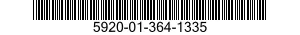 5920-01-364-1335 FUSE,CARTRIDGE 5920013641335 013641335