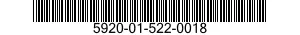 5920-01-522-0018 FUSEHOLDER,BLOCK 5920015220018 015220018