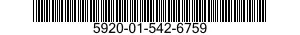 5920-01-542-6759 FUSEHOLDER,BLOCK 5920015426759 015426759