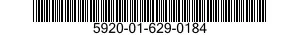 5920-01-629-0184 FUSE,CARTRIDGE 5920016290184 016290184