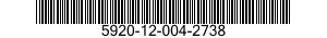 5920-12-004-2738  5920120042738 120042738
