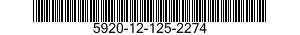 5920-12-125-2274  5920121252274 121252274