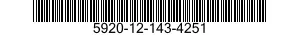 5920-12-143-4251 FUSE,OPEN LINK 5920121434251 121434251