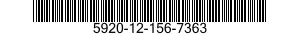 5920-12-156-7363 FUSE,CARTRIDGE 5920121567363 121567363