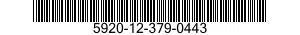5920-12-379-0443 ARRESTER,LIGHTNING 5920123790443 123790443