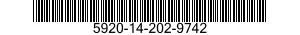 5920-14-202-9742 FUSE LINK,ELECTRICAL 5920142029742 142029742