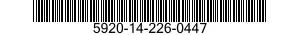 5920-14-226-0447  5920142260447 142260447