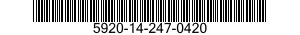 5920-14-247-0420  5920142470420 142470420