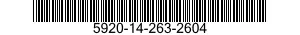 5920-14-263-2604  5920142632604 142632604