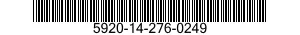 5920-14-276-0249  5920142760249 142760249