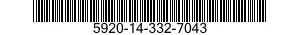 5920-14-332-7043  5920143327043 143327043