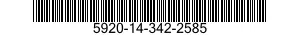 5920-14-342-2585 FUSE,ENCLOSED LINK 5920143422585 143422585
