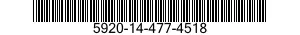 5920-14-477-4518 FUSE,CARTRIDGE 5920144774518 144774518