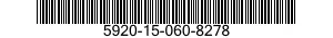 5920-15-060-8278 FUSE,CARTRIDGE 5920150608278 150608278