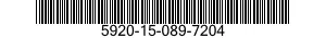 5920-15-089-7204 FUSE,CARTRIDGE 5920150897204 150897204