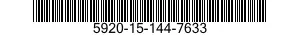 5920-15-144-7633 FUSE 7A 5920151447633 151447633
