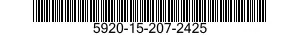 5920-15-207-2425 FUSEHOLDER,BLOCK 5920152072425 152072425