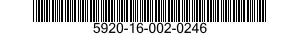 5920-16-002-0246 FUSE,OPEN LINK 5920160020246 160020246