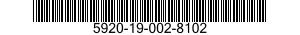 5920-19-002-8102 FUSE,CARTRIDGE 5920190028102 190028102