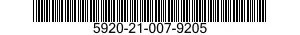 5920-21-007-9205  5920210079205 210079205