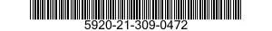5920-21-309-0472 FUSE,CARTRIDGE 5920213090472 213090472