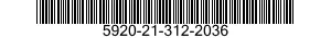 5920-21-312-2036  5920213122036 213122036