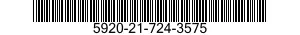 5920-21-724-3575 FUSE,CARTRIDGE 5920217243575 217243575