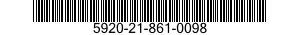 5920-21-861-0098  5920218610098 218610098