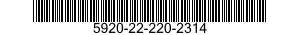 5920-22-220-2314  5920222202314 222202314