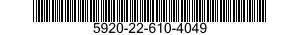 5920-22-610-4049 ARRESTER,LIGHTNING 5920226104049 226104049