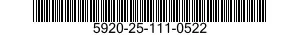 5920-25-111-0522  5920251110522 251110522
