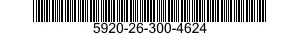 5920-26-300-4624 FUSE,INDICATOR ALARM 5920263004624 263004624