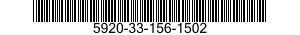 5920-33-156-1502 FUSE LINK,ELECTRICAL 5920331561502 331561502