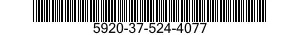 5920-37-524-4077 FUSE,CARTRIDGE 5920375244077 375244077
