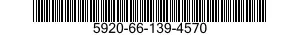 5920-66-139-4570 FUSEHOLDER,BLOCK 5920661394570 661394570
