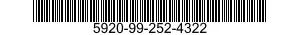 5920-99-252-4322 FUSE LINK,CARTRIDGE 5920992524322 992524322