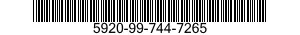 5920-99-744-7265  5920997447265 997447265