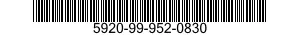 5920-99-952-0830  5920999520830 999520830