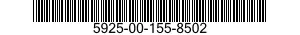 5925-00-155-8502  5925001558502 001558502